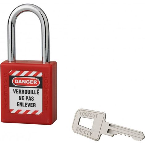 Cadenas de consignation 40mm, anse 38mm, Rouge, variure B9 - (1/4)