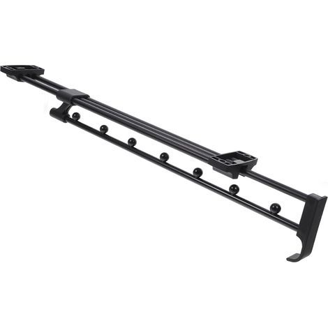 Tringle Penderie Escamotable,Extractible Porte Pantalon Coulissant,Longueur 450 mm Tringle Coulissante Penderie,pour Les Armoires et Les Zones de Rangement (1/5)