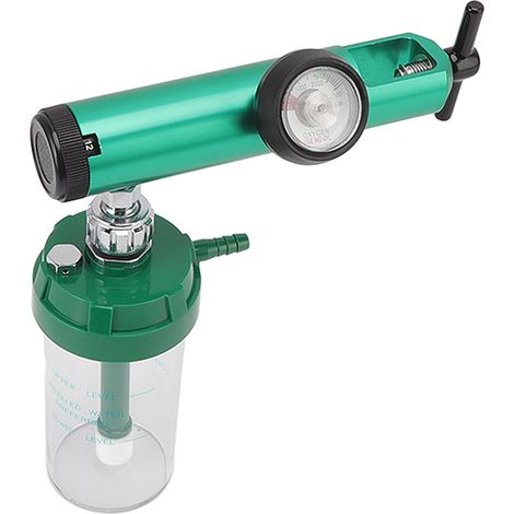 Détendeur d'oxygène à flotteur allongé en aluminium et cuivre pour usage domestique (1/5)
