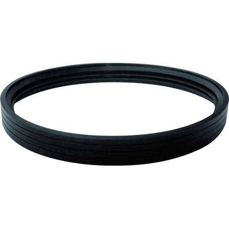 Guarnizione siliconica alta temperatura per tubo inox - 1pz, diametro 230mm