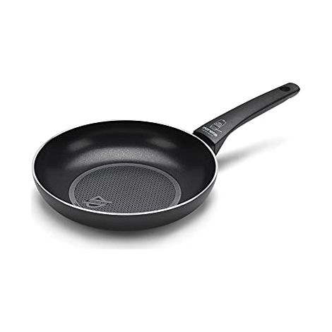 Moneta Recy Padella 24cm Alluminio 100% Riciclato Nero