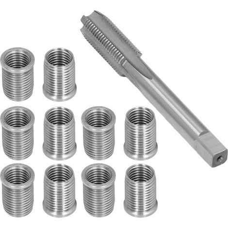 Zündkerzengewinde-Reparaturwerkzeug, M10x1,25-Schraube, M12x1,25-Gewindebohrer, Kfz-Zubehör-Hardware-Kit (1/5)