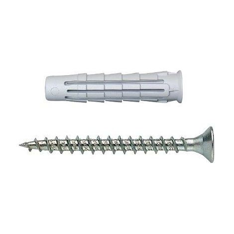 TASSELLO NYLON T6/VA ELEMATIC - VITE TSP CAVA PZ T6/VA 8 CF=PZ 50- 1 confezioni
