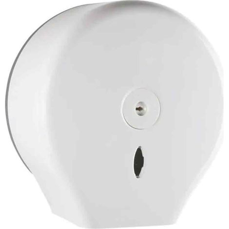 Distribuidor De Papel Higiénico - Capacidad Para Varios Rollos - Montaje En Pared O Sobre Superficie - Ajustable - Blanco - 1 Unidad (1/5)
