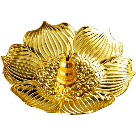Handlicher Räucherstäbchenhalter im orientalischen Stil für Räucherstäbchenbrenner, Aromadiffusoren für Zuhause, Teehaus, Tempel, Golden Furnace Supplies
