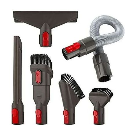 Snow Accessory Kit Attachment Kit with Extension Hose for Dyson V7 V8 V10 V11 SV10 SV11 Cordless Vacuum Cleaner (6 in 1) (1/5)
