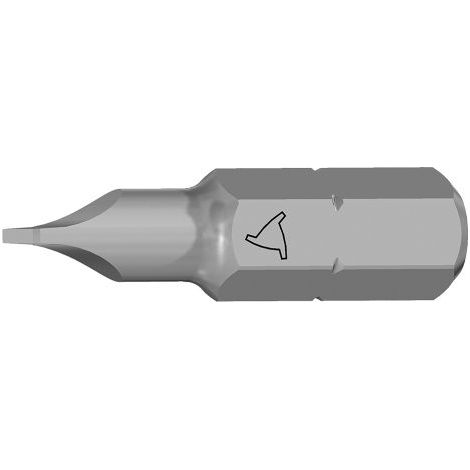 INSERTI PER VITI A TAGLIO 0,6 x 4,5 mm - cf.10 pz