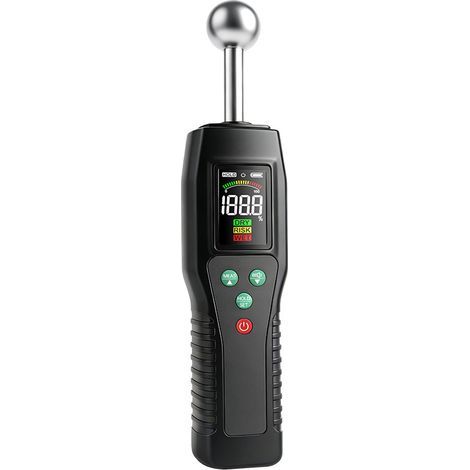 Humidimètre de haute précision, hygromètre pour murs, ciment, carton et béton, compteur d\'eau inductif.