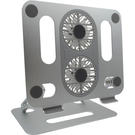 RealPower 495562 soporte para ordenador portátil Acero inoxidable 43,2 cm (17") (1/5)