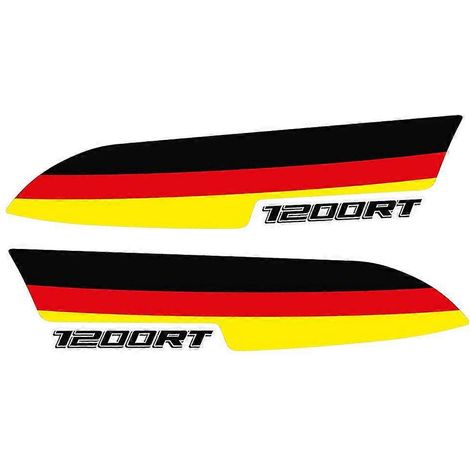 Pour BMW R1200RT : emblème, logo, sacoches arrière, valises, protection de réservoir, protection de carénage, autocollants de garde-boue - R1200RT10 (1/5)