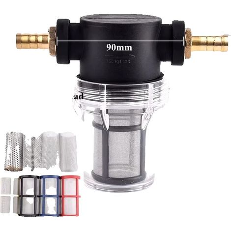 Filtre à eau, connecteur en cuivre, plusieurs options de maille, 20 Maille, 1I2 Pouce-12mm-a (1/2)