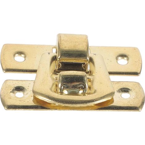 Lot de 10 fermoirs à moraillon en bois pour boîtes à bijoux et coffrets cadeaux.