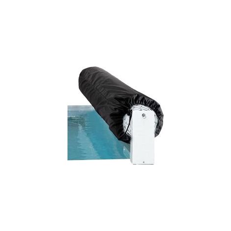 Enrouleur de bâche de piscine 4x8m – Carcasa impermeable y resistente al uso – Fijación de nailon y bucle de aluminio – Para aislamiento térmico