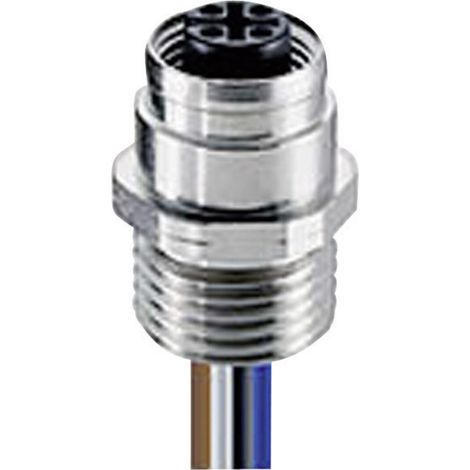 Lumberg Automation 108776 Sensor-/Aktor-Steckverbinder, konfektioniert M12 Buchse, Einbau 0.50 m Pol