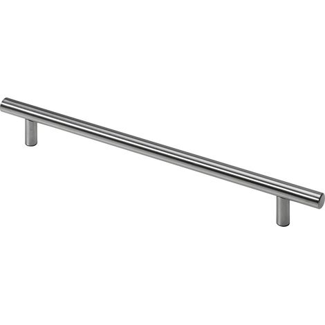 Hettich Möbelgriff Edelstahl 280 mm matt - 1 Stück Möbelgriff