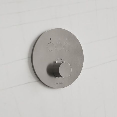 Kronenbach Smart Push Thermostat Unterputz für 3 Verbraucher, runde Ausführung (1/5)