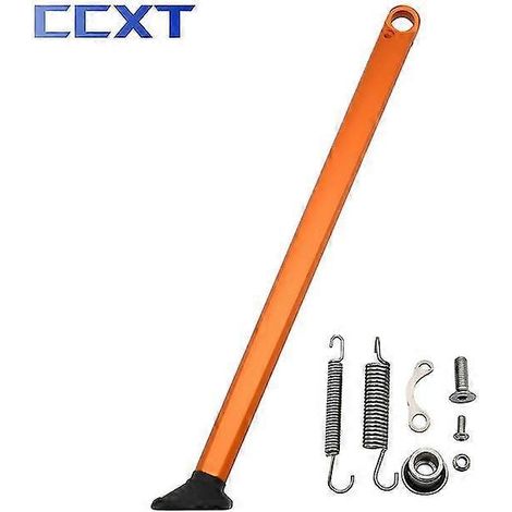 Motorrad CNC Parkplatz Seitenständer Kickstand für Husaberg Husqvarna Fe Te 125501cc für Ktm Sx Sxf Xc Xcf Xcw Xcfw Exc Excf Excr --Orange Seitenständer