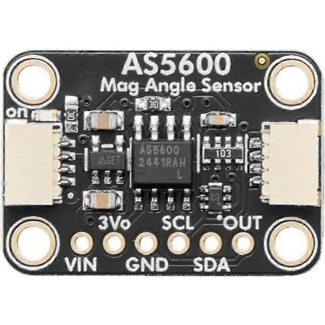 Module de capteur d'angle magnétique AS5600 avec connecteurs STEMMA QT (1/5)