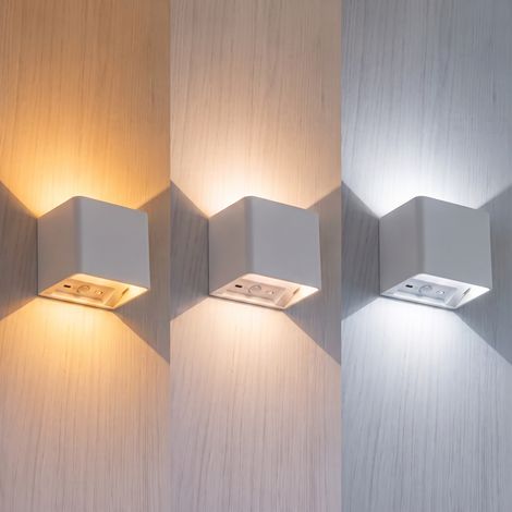 Aplique LED Recargable Sin Cables con Sensor y Cambio de Tono