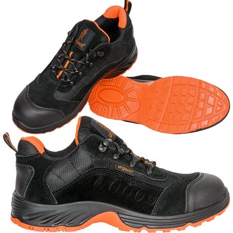 URGENT : chaussures de travail, chaussures de sécurité 210 S1, chaussures de sécurité à embout en acier, pointure 38 (1/5)