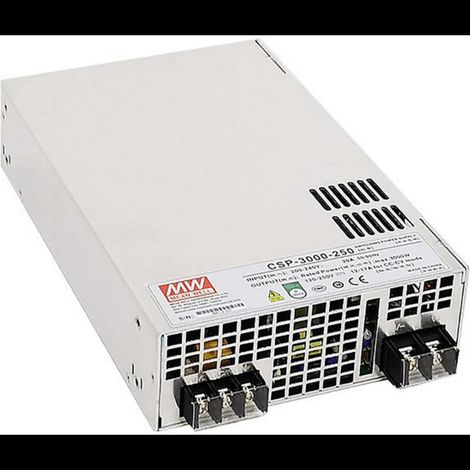 [NEUWERTIG] B-Ware Mean Well CSP-3000-250 AC/DC-Netzteilbaustein, geschlossen 12 A 3000 W 250 V/DC (1/2)