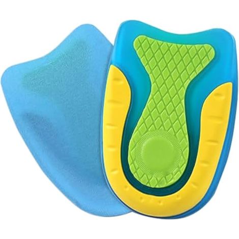 5 Paires de Semelles pour éperons calcanéens Coussinets de Talon en Silicone Semelles intérieures en Gel Souple Semelles orthopédiques en Gel (1/5)