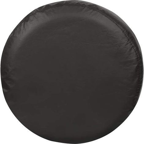 14 pouces Housse de pneu de secours Couverture roue pour tout diamètre (24"-26") protection antipoussière imperméable PVC de voiture (1/5)
