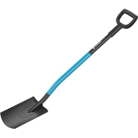 Bêche Droite - Acier Au Bore Trempé Par Induction - Hauteur 120 Cm - Surface De Travail 19 Cm - Poignée Ergonomique Safe Touch - 1 Pièce (1/4)