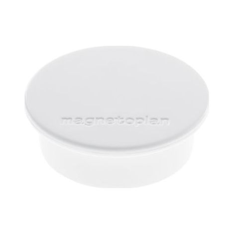 magnetoplan Magnet Discofix Color (Ø x H) 40 mm x 13 mm rund Weiß 10 St. 1662000 (1/5)