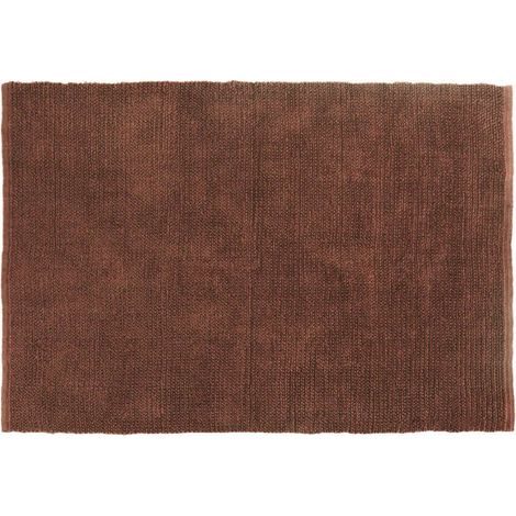 VIVARAISE - Tapis Vivaraise Elios en toile de jute 100% - Caramel - 190 x 290 cm (1/5)