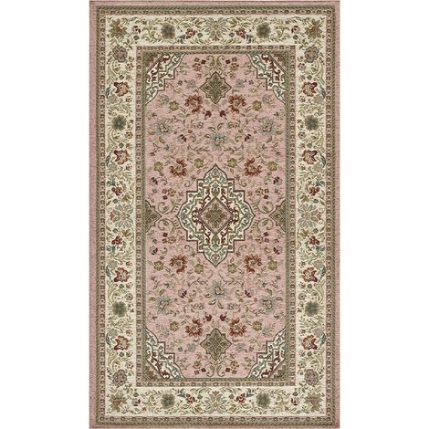 Tappeto orientale stile persiano cipria Tabriz
