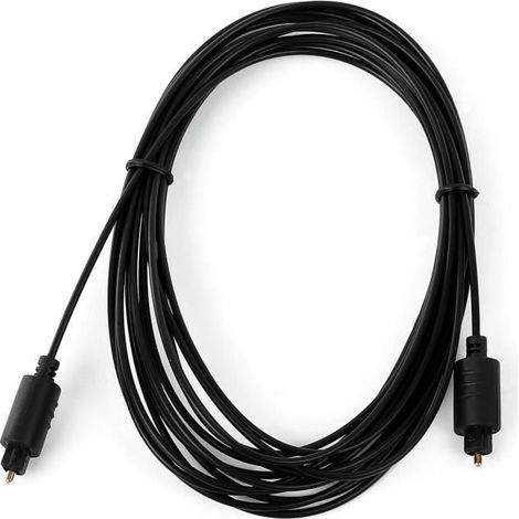 Câble Toslink optique - FRONT STAGE - F05 - 5m - 2,2mm - Connecteur F05 (1/2)