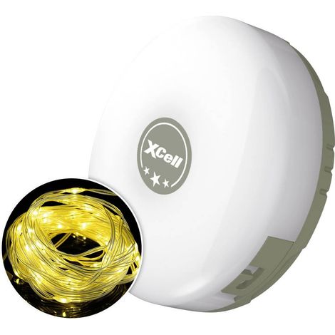 XCell 151600 Guirlande lumineuse pour l'intérieur/extérieur à batterie