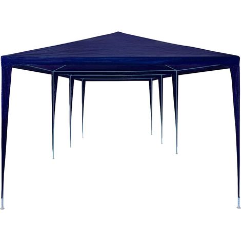 Tente de réception 3x9 m PE Bleu (1/5)