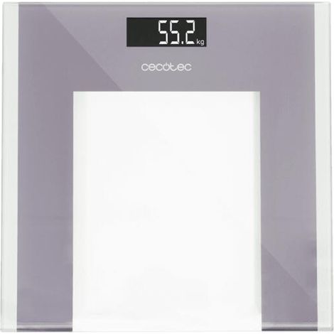 Báscula Digital de Baño Cecotec Surface Precision Healthy Transparente Cristal Templado 180 kg (1/4)