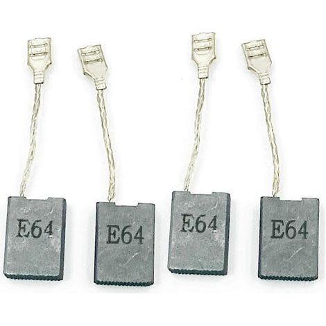 Kohlebürsten GWS20-180 E64 für GWS20-180 22 24-180 230 GCO2000 TCO2000 (4 Stück)