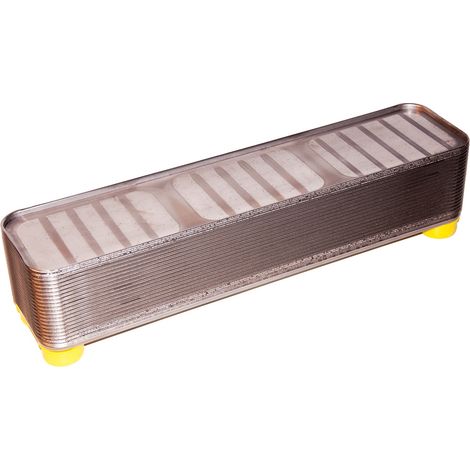 NOVELAN Plattenwärmetauscher WT 1 BxTxH 124 x 125 x 532 mm - 15025101