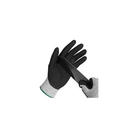 Gant Anti Coupure,Gant Huitre La Protection De Niveau 5 En Treillis Métallique En Acier inoxydable Convient Aux Gants De Travail Pour Les Huîtres,La coupe De Viande, Le Jardinage Et La Sculpture(M) (1/5)