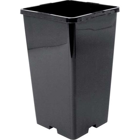 Pot carré grande hauteur pour racine pivotante (vendu en filet) - X Contenance 4 litres