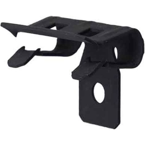 CLIP DE SUPPORT HORIZONTAL POUR SUSPENSION Trou Ø 4 mm