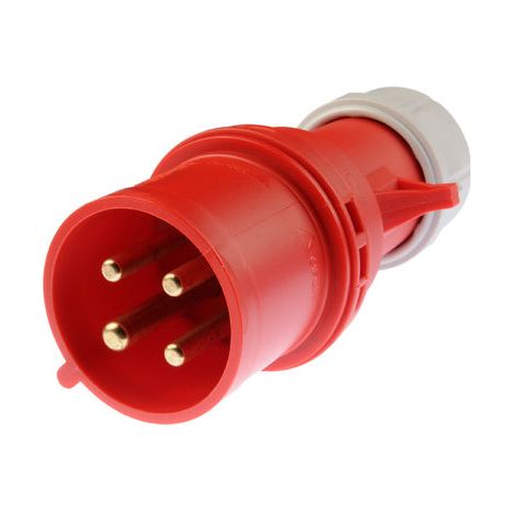 Tragbarer PCE-Stecker IP44 32A 3P+Z (1/2)