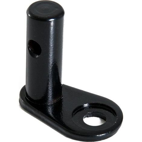 Enganche de recambio para remolque de bici infantil de acero negro (1/5)