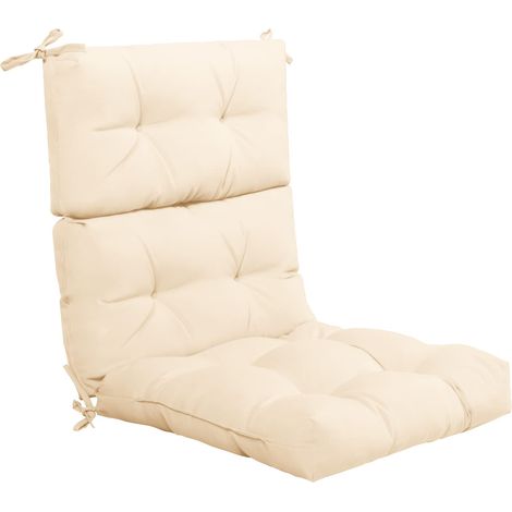 COSTWAY Cuscino Per Poltrone,Cuscino Per Poltrone Da Giardino,Cuscino Per Poltrona Relax,Cuscino Imbottito Per Poltrona Relax,Cuscino Per Sdraio,Cuscino Per S (1/5)