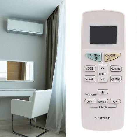 Télécommande de remplacement pour climatiseur DAIKIN ARC470A11 ARC470A16 (1/4)
