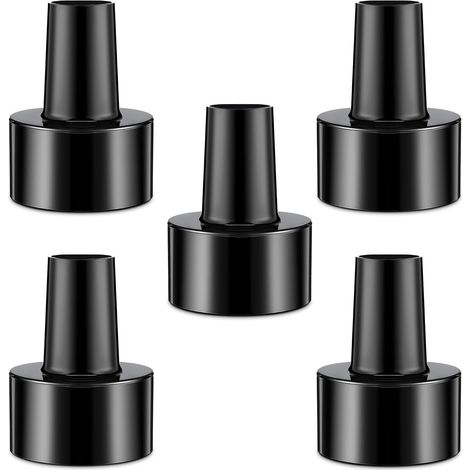 2 Stück WS25011A 2-1/2-Zoll auf 1-1/4-Zoll Universal Staubsaugerschlauch-Adapter Trocken-Nass-Sauger-Adapter in Schwarz Staubsauger-Adapter Ersatzzubehör (1/5)