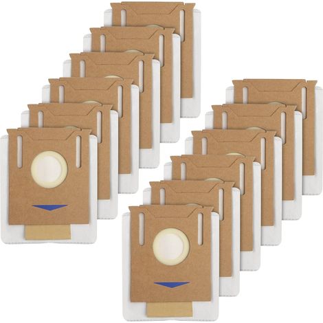 Confezione da 12 sacchetti antipolvere per aspirapolvere robot Yeedi K781+ Vac Station, sacchetti antipolvere sostitutivi da 2,5 litri per aspirapolvere robot ECOVACS Deebot OZMO T8 AIVI T8 Max N8 Pro (1/5)