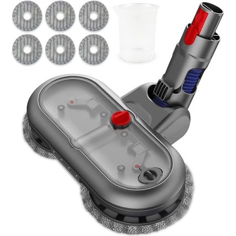 Soporte para fregona eléctrica con depósito de agua, compatible con accesorios Dyson V8, V7, V11, V10 y V15 (1/4)