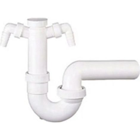 DALLMER Sifón de tubo 100/2, 1 1/2" x DN 50, 020321