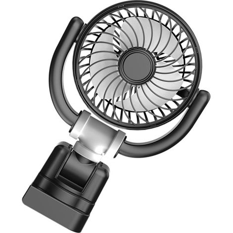 Ventilateur de Tableau Bord Voiture Rotatif à 360 degrés (1/5)