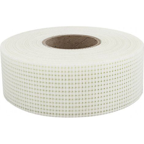 CONTOO Gitterband Glasfaser Selbstklebend Fugenband Trockenbau 50mm 90m x 10 St. (1/2)